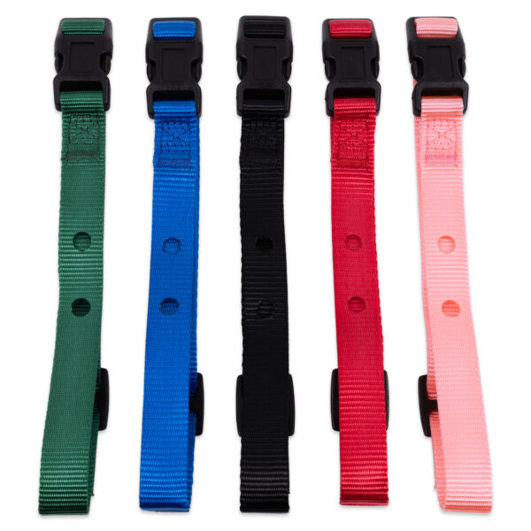 Dog-fence-receiver-collar-adjustable-strap-colors Adjustable collar strap color choices