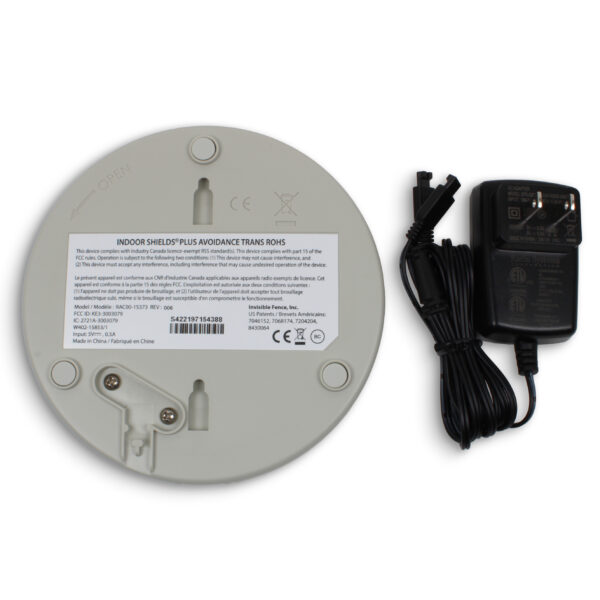 Invisible-Fence-Shields-Plus-Wireless-Indoor-Dog-Avoidance-Transmitter-Back-RAC00-15373 Invisible Fence Shields Plus Wireless Transmitter | Preowned