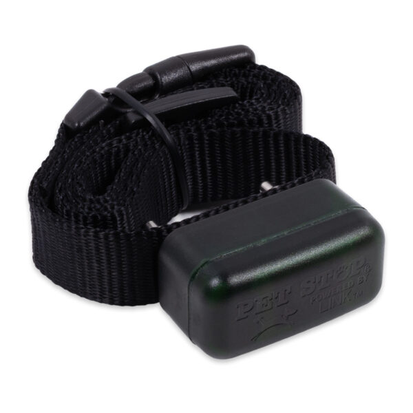 PetStop EcoLite plus Link rechargeable dog fence receiver collar front-angled-view