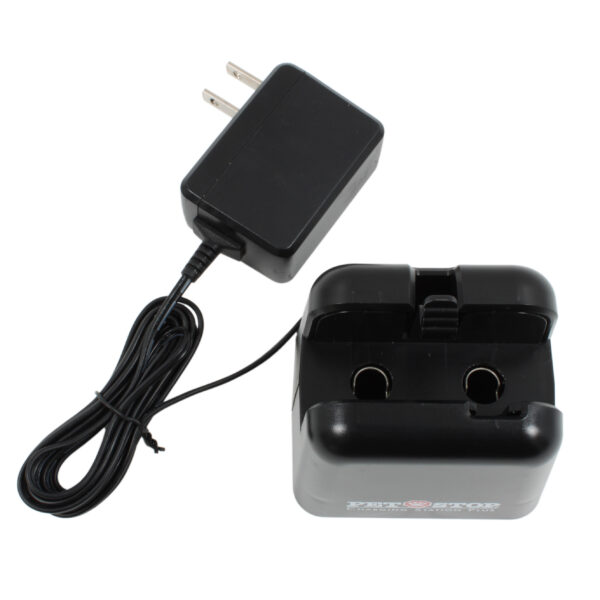 PetStop diagnostic charging cradle.
